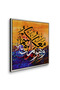 He is With You Islamic Wall Art | Framed Canvas Print | Arabic Calligraphy Decor for Living Room, Bedroom, Office & Gift - 3