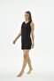 Women's Zero Sleeve Camisole Shorts Black Summer Pajama Set C7T4N471 - 2