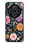 Xiaomi Redmi 14C Glossy Phone Case with Floral Design