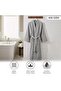 Ultra Luxe Turkish Bathrobe S/m-nickle - 5