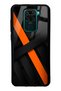 Xiaomi Redmi Note 9 Glossy Phone Case with Carbon Weave Design
