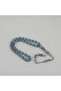 Fire Amber Ringed Imame Capsule Cut 8X11Mm Prayer Beads - Turquoise