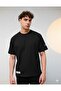 | Oversized Basic T-shirt in Cotton Black - 5