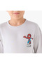 Boys Crew Neck T-shirt with Avengers Print - Cotton - Long Sleeves - 5