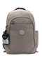 Unisex Water Resistant Fabric School Backpack Mink Color School Bag - 4