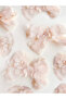 Set of 2 Powder Pink Tulle Three-Dimensional Daisy Ballerina Bows - 3