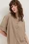Mink 100% Lyocell Shirt Shorts Women's Set - 5
