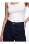 New Season Lcw Jeans Indigo High Waist Wideleg Fit Women's Jean Trousers - 3