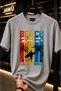 Beach Printed Summer Season Oversize Cotton (T-Shirt)