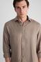 Ds Damat Comfort Mink Linen Shirt - 4