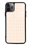 iPhone 11 Pro Max Cream Coquette Pattern Design Glossy Phone Case