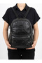 حقيبة ظهر نسائية من الجلد الناعم متعددة الأقسام، حقيبة مدرسية وحقيبة يومية (حجم متوسط) - 5
