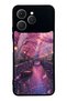 Tecno Spark 40 Sakura Twilight Canal Design Glossy Phone Case