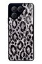 Tecno Pova 7 Gray Leopard Design Glossy Phone Case