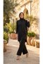 2305_Women's Crew Neck Long Sleeve Single Jersey Tunic 100% Cotton - 2