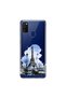 Samsung Galaxy M21 Compatible Paris 2 Design Transparent Case