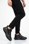 2250 m Black Memory Sole Men's Sports Shoes - 2
