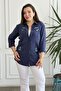 Floral Sequin Beaded Embroidered Shirt - 3
