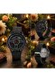 Stylish Black Analog Sports Watch With Silicone Strap For Men - 3