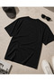 Plain Crew Neck Comfortable Fit Unisex Casual Seasonal T-Shirt - 4