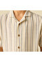 Camp Collar Short Sleeve Shirt and Shorts Set with Drawstring Closure - 7