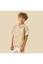 Camp Collar Short Sleeves Shirt and Shorts Set with Floral Print - 2