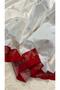 Women Semi Silk Traditional Bengali Lal Par Kanjivaram Saree with Blouse Piece White and Red - 4