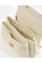 Women Ivory Quilted Crossbody Bag - 4