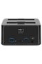 USB 3.0 HDD/SSD Docking Station with Clone Function and Hub - 5