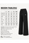 Women's Double Striped High Waist Palazzo Wide Leg Sweatpants - 3