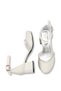 White Glittering Stone Girls' Heeled Shoes Evening Dress Wedding Graduation Show Shoes - 3