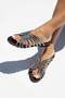 Laura Women's Stone Detailed Slippers Black