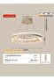 Ceiling Light Chandelier Modern Ceiling Chandeliers with Infrared Remote Control - 5