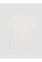 Lcw Everyday White Crew Neck Embroidered Women's T-Shirt - 6