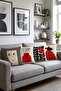 Abstract Dog Pattern 4-Piece Throw Pillow Cover Set - 2