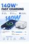 AI Smart Charging Adapter, 140W Fast Charger with Auto Power Cut-Off for Phones, Tablets - 4