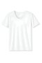 Ribana Crew Neck Men's T-Shirt, White, 100% Cotton, 3-Pack - 3