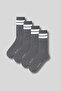 Men's 4-Pack Sole Towel Sports-Tennis Socks