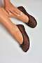 Y274623315 Brown Mesh Women's Ballerinas - 2