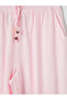 Trendlucky Loose Fit Women's Trousers with Elastic Waist and Difference in Color - 7
