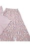 Girl's Summer Muslin Trousers and Butterfly Embroidered T-Shirt 2-Piece Set, Sizes 2-14 Years - 6