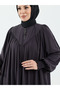 Lemra İpek Ferace Smoked - 9056 - 6