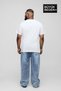 Süperlife Men's Large Size Handwritten California Printed 3Xl-6Xl Crew Neck T-Shirt Spr26Tbs510-07 - 4