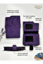 : Women's Tri-Fold Leather Wallet with Zippered Coin Pocket and Multi-Card Holder - Zezo Store