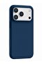 Compatible with iPhone 17 Pro Case, Slim Liquid Silicone 3 Layers Soft Gel Rubber Shockproof