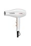 3-Piece Professional Hair Dryer With Straightener Set white - 3