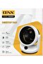 مروحة مكتبية DX2645 مع اهتزاز ثلاثي الأبعاد، 3 إعدادات للسرعة، قوة 30 واط وقطر شفرة 16 سم. - 8