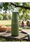 500 ml Khaki Steel Flask/Thermos with Straw - Silicone Body (Plus) - 50012 - 8