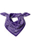 Etro Ethnic Pattern Cotton Cottony Scarf Bandana 50X50 cm