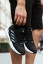 Black White Sole Men's Casual Shoes Lace-Up Lightweight Comfortable Orthopedic Casual Sneaker - 2